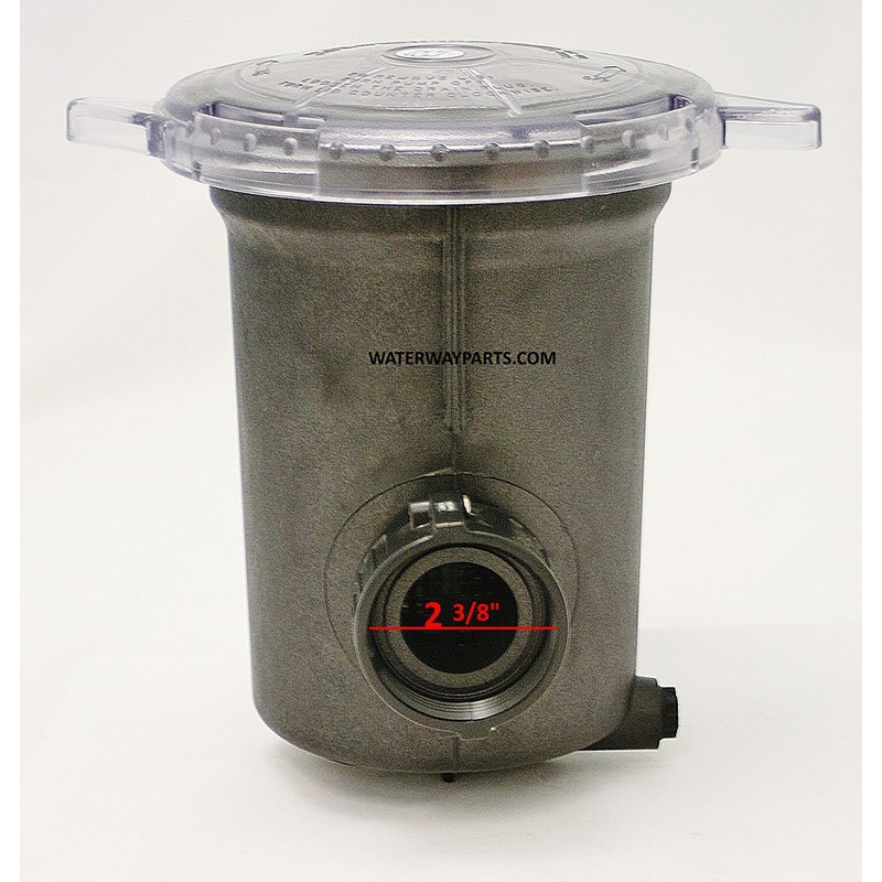 Waterway 310-5400 | 6″ Pump Trap Assembly, 1.5″ x 1.5″