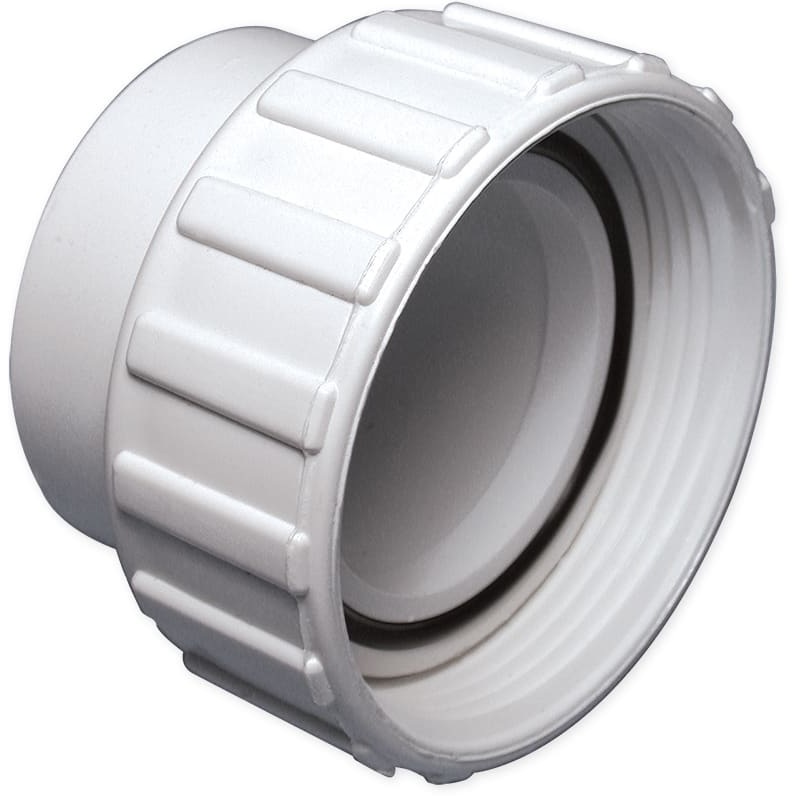Waterway | 400-5570 | 2″ Union Nut with 2″ S Tailpiece  PVC Pump Union Assembly