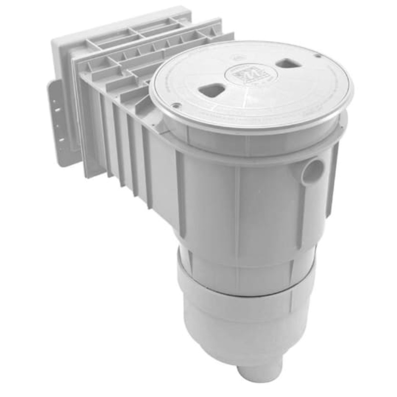WATERWAY 540-8620  STD 1PC FIBERGLASS (ONLY) INGRD SKIMMER 2″ RND LID