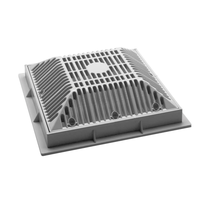 Waterway 640-4790 V 9″ x 9″ Pool Frame & Grate