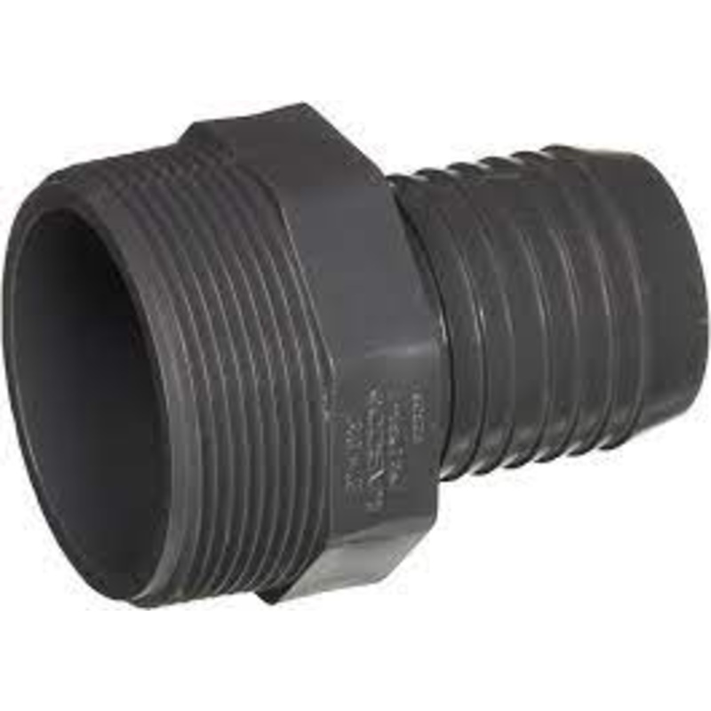 Male Adapter Reducer 2″ MPT X 1.5″ BARB