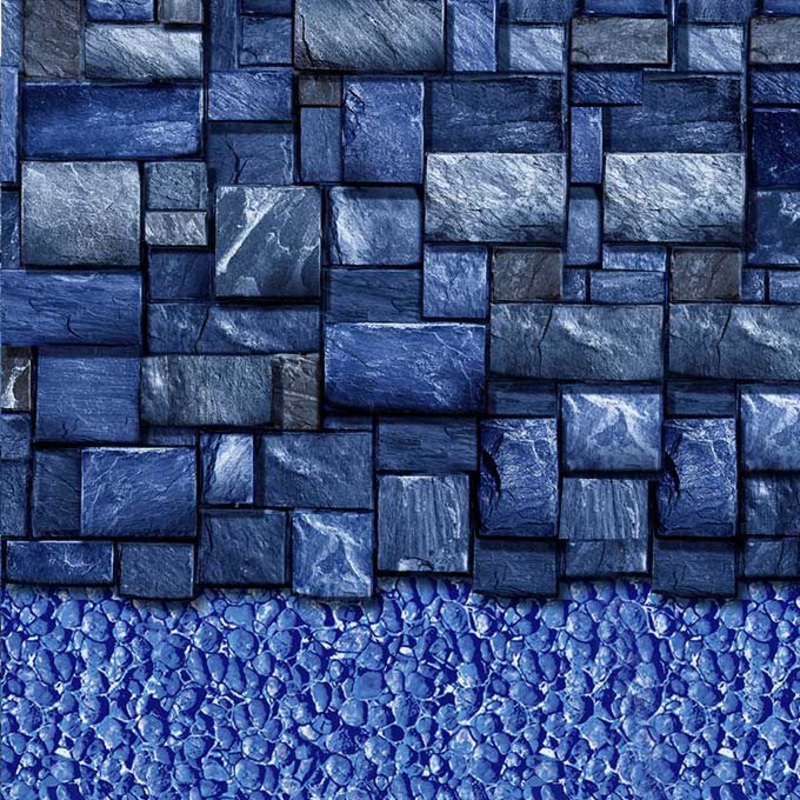 Above Ground Liner – Blue Slate Streamstone 52″