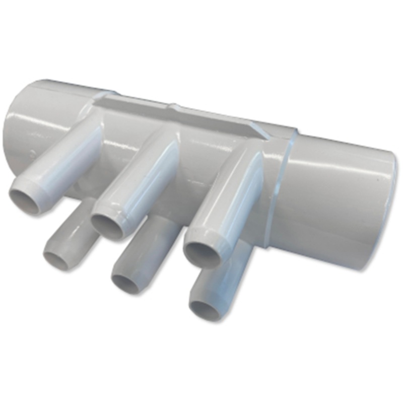 10-3640 Manifold 2″ S X 2″ SPG X (6) 3/4″SB WW