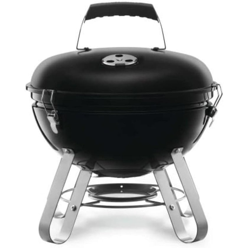 Portable 14″ Charcoal Kettle Grill