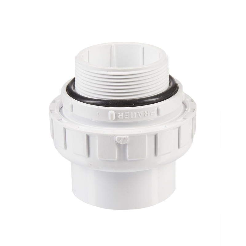 2″ Union Praher SLIP X MPT With O-Ring