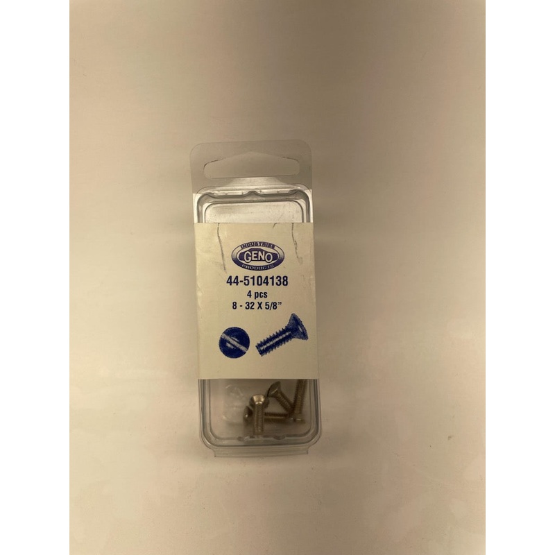 GENO MS OVAL HEAD SLOTTED SS (44-5104138)