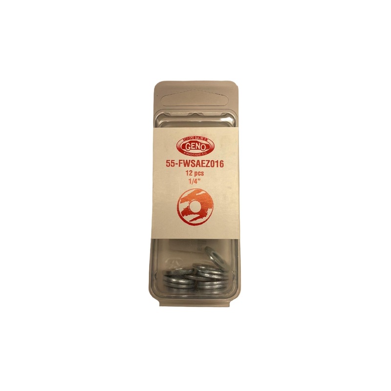 GENO FLAT WASHER STEEL ZINC (55-FWSAEZ016)