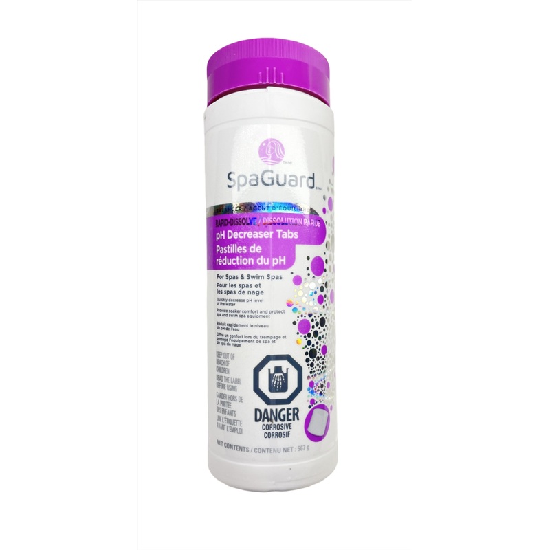 SpaGuard pH Decreaser tabs 567g