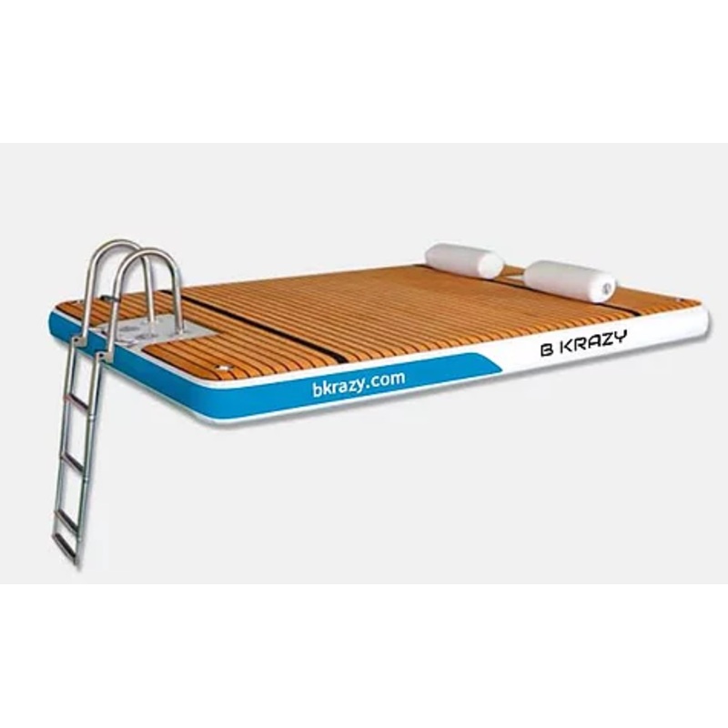 B Krazy Inflatable Floating Dock 4mx2m