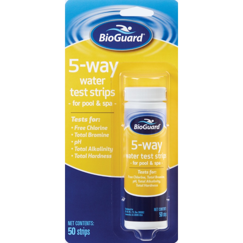 Bioguard 5-Way Pool & Spa Test Strips
