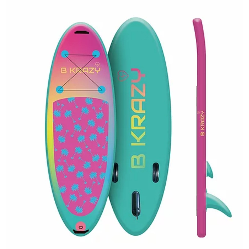 Palm Tree Kids Inflatable Paddleboard 7 ft