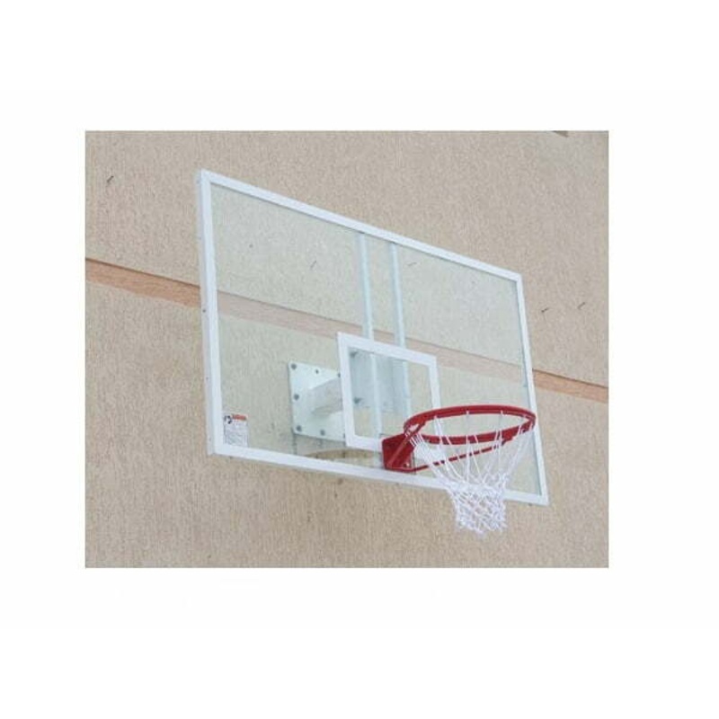 Basketball Glass Board | Wall Mounted 8mm Thick Tempered Glass | Professional Size