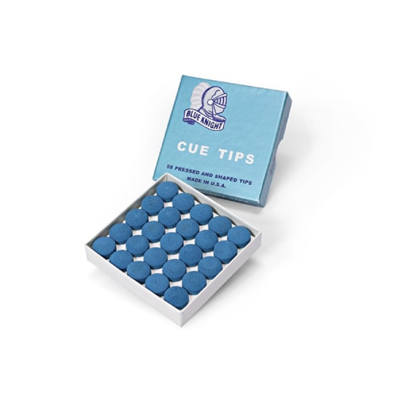 Blue Knight Snooker Cue Tips 9mm | Per Box  50pcs