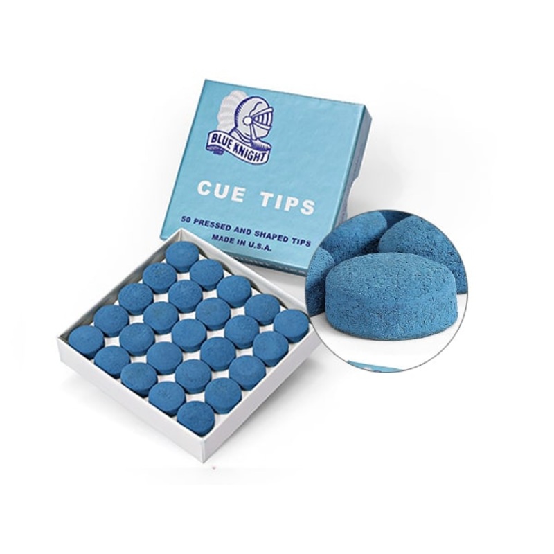 Blue Knight Snooker Cue Tips 9mm | Per Piece  1pc