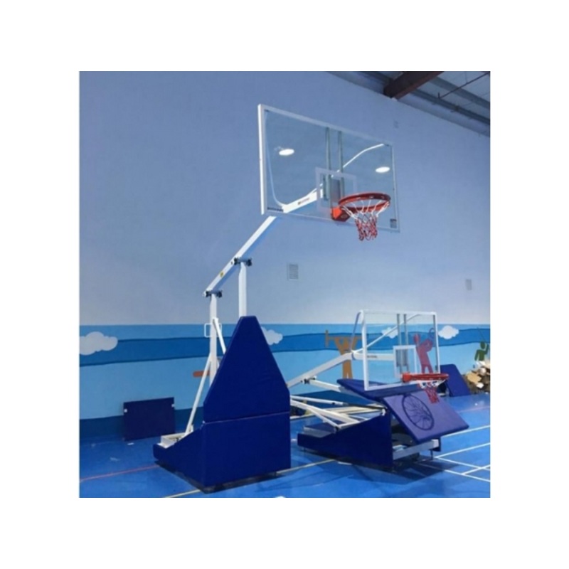 Foldable and Movable Basketball Post | Professional Size | Pair