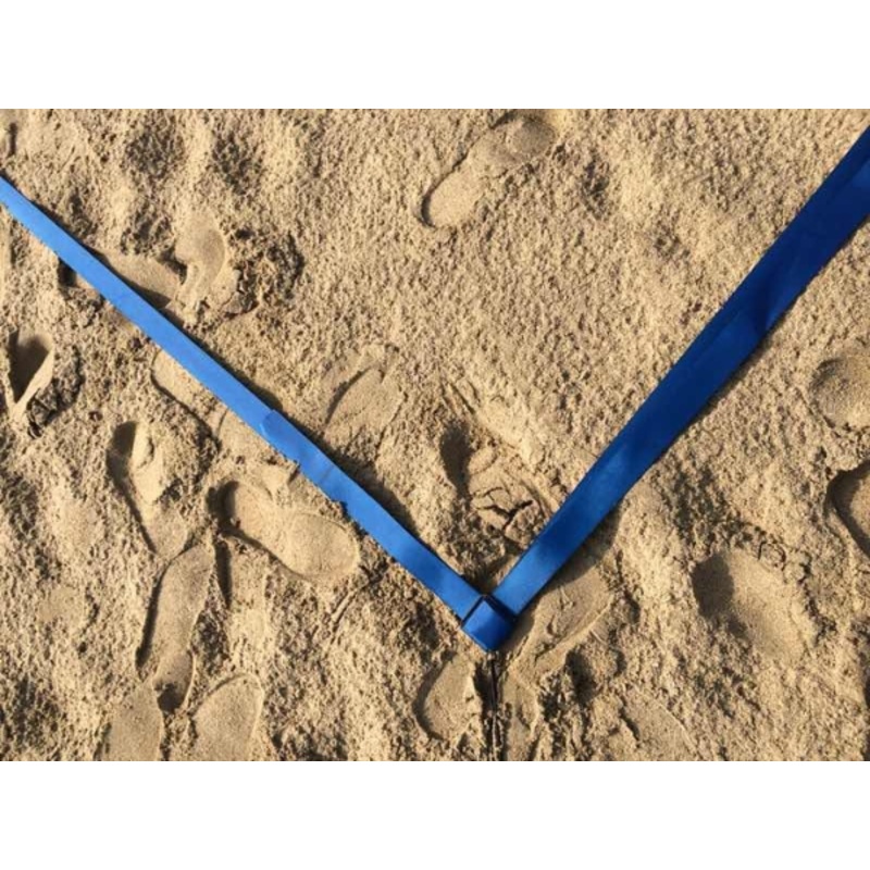 Football Beach Boundary Line