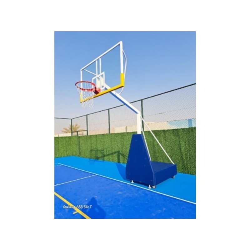 Movable Basketball Post with Padding | Professional Size