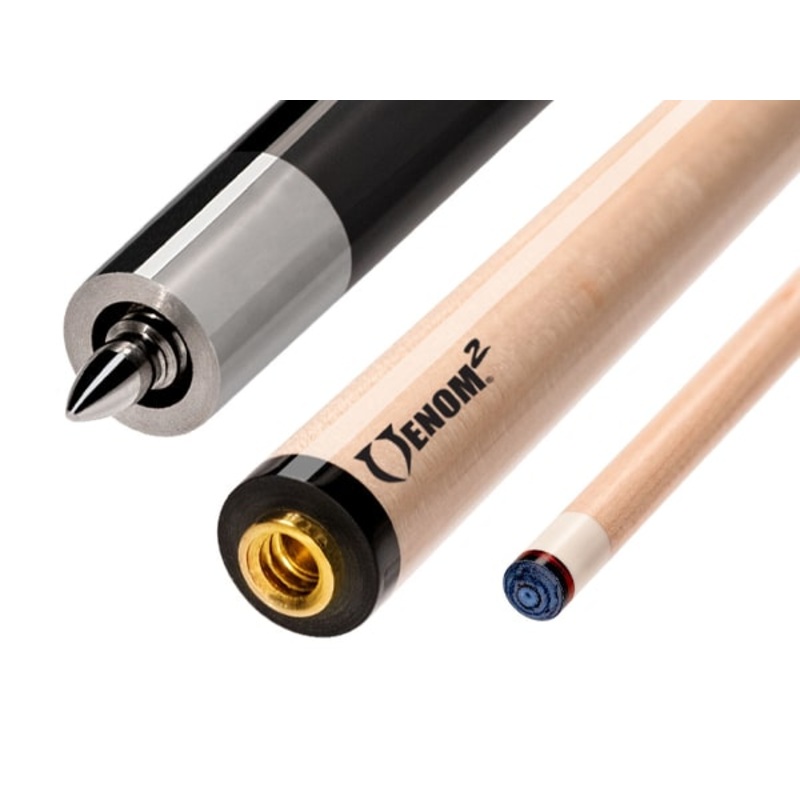 Poison Venom2 Low Deflection Billiard Cue Shaft for Bullet Joint