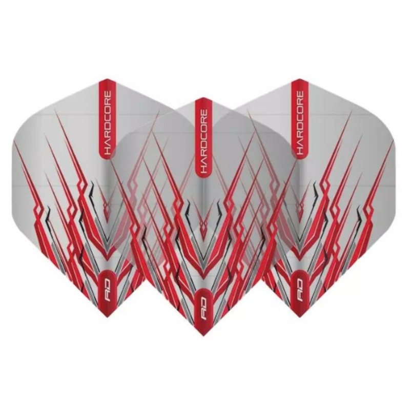 Red Dragon Peter Wright  Hardcore Red Mohawk Dart Flights