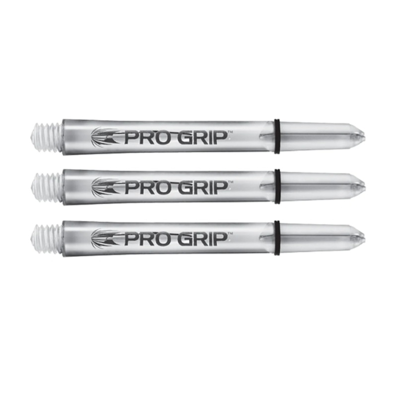 Target Pro Grip Spin Clear Dart Shaft | Intermediate