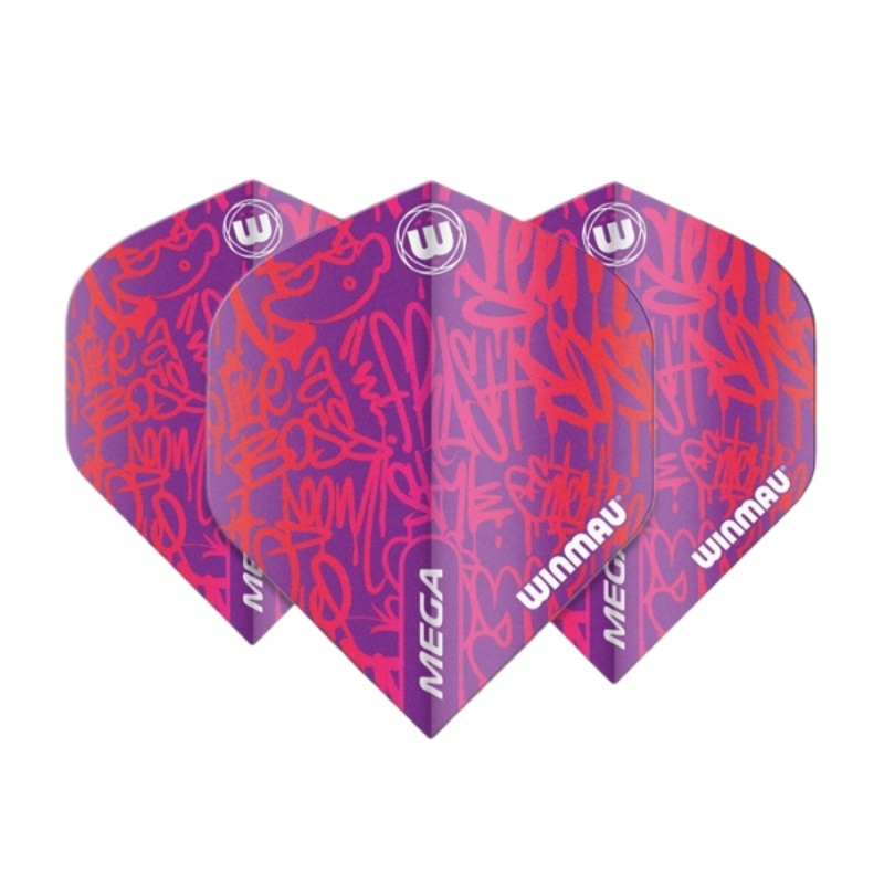Winmau Mega Standard Purple Dart Flights