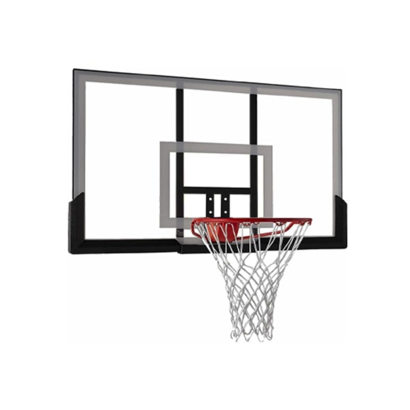 Basketball Glass Board Professional Size 1.81.05m | 8mm Thick Tempered Glass Board W/ Pro Slam Ring