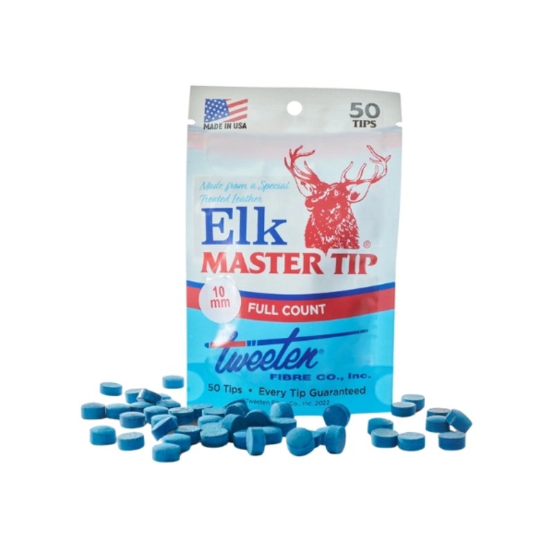 Elk Master Billiard Cue Tips 10mm | Per Piece  1pc