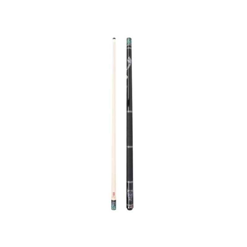 Fury Pool Cue CQ-1 Quintessence Series with Leather Elephant Ear Black Wrap