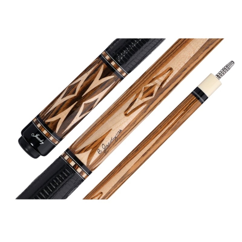 Jacoby HB3 Pool Cue W/ One 12.75mm Ultra Pro Shaft   White Juma Radial Joint
