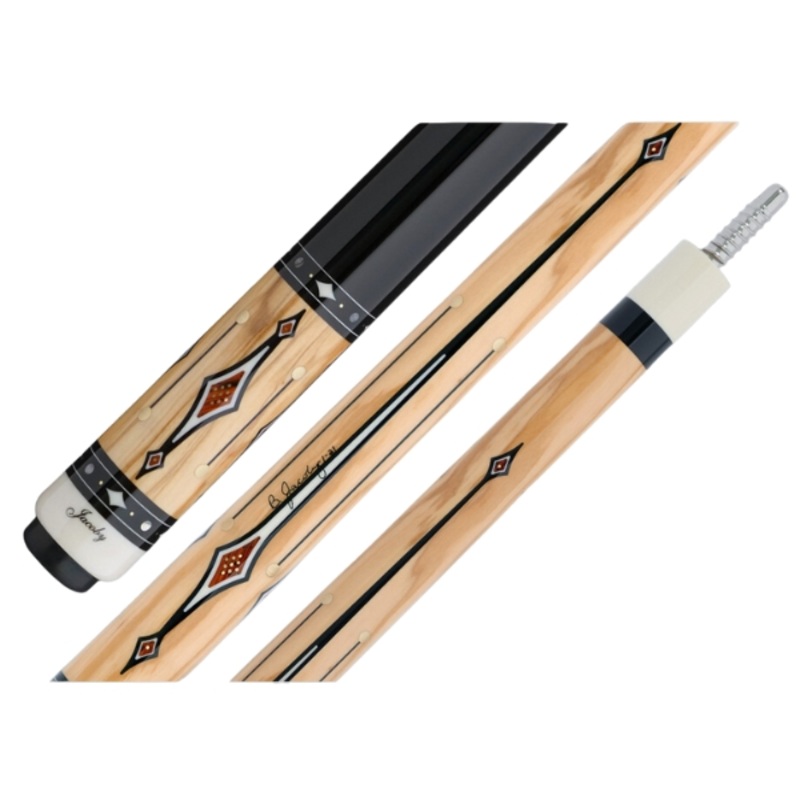 Jacoby Heritage L3 Pool Cue W/ One 12.75mm Ultra Pro Shaft   White Juma Radial Joint