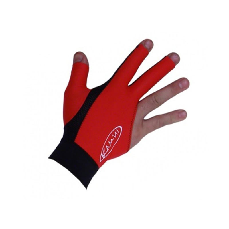 Kamui Quick Dry Billiard Glove | Right Hand | Red
