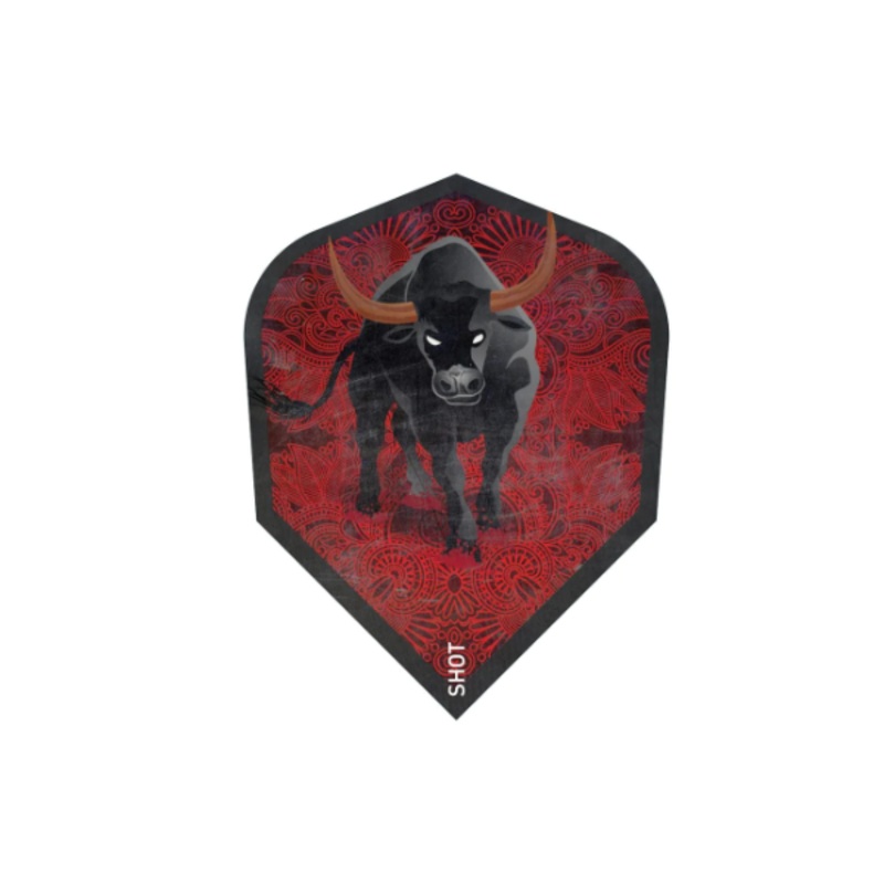 Shot Darts Americana Longhorn Small Standard Dart Flights