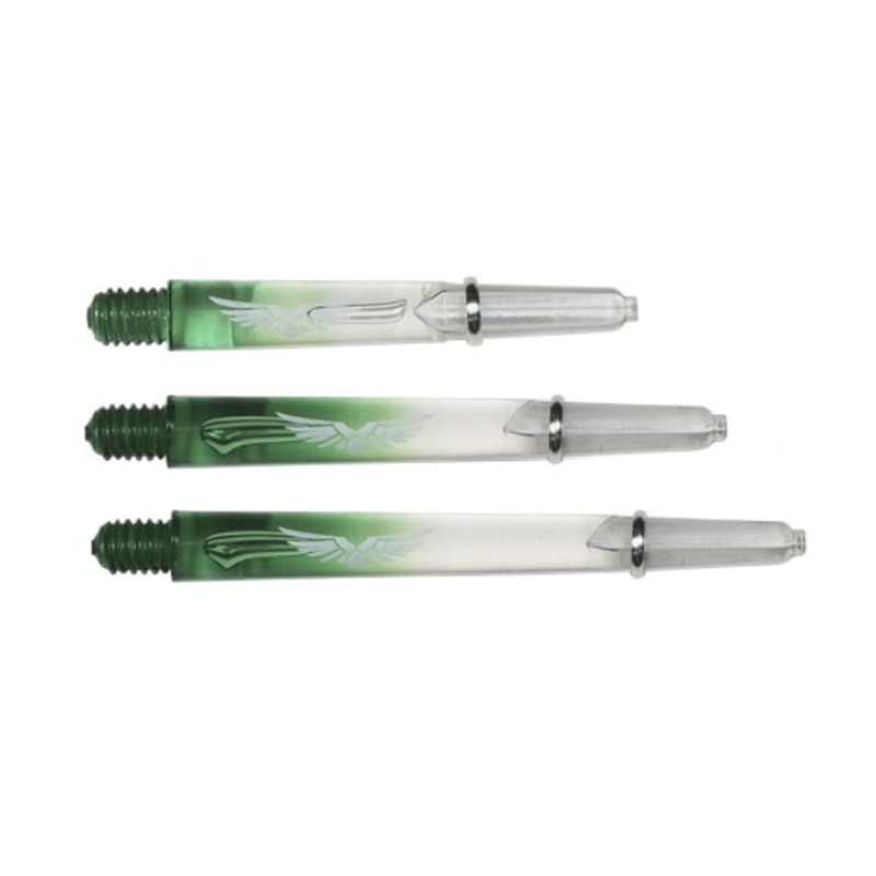Shot Darts Eagle Claw Clear Green Inbetween Dart Shaft With Ring