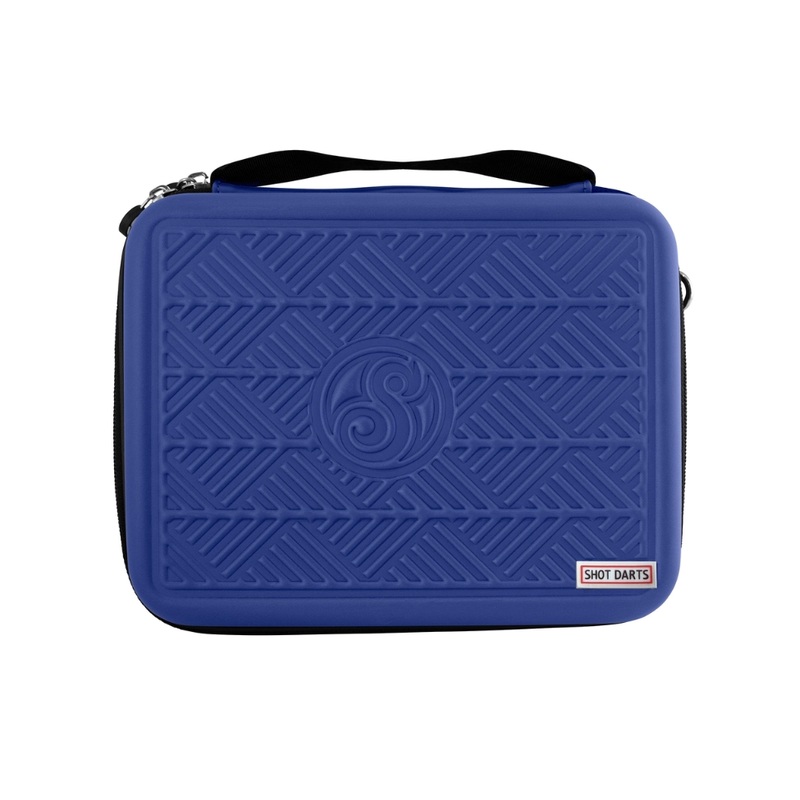 Shot Darts Mega Tactical Dart Case- Blue