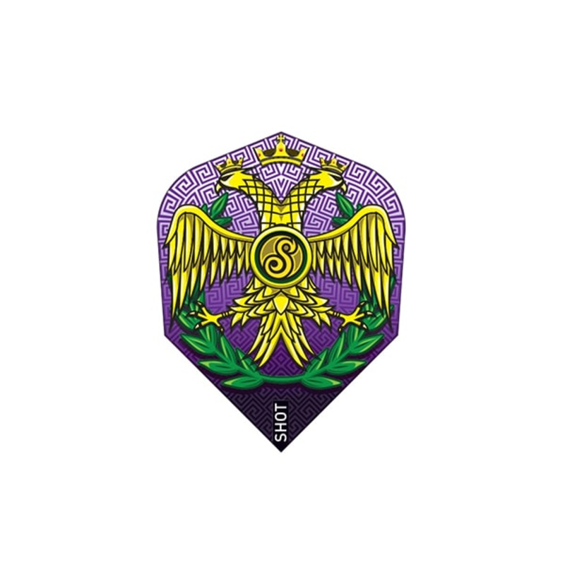 Shot Darts Roman Empire Caesar Small Standard Dart Flights