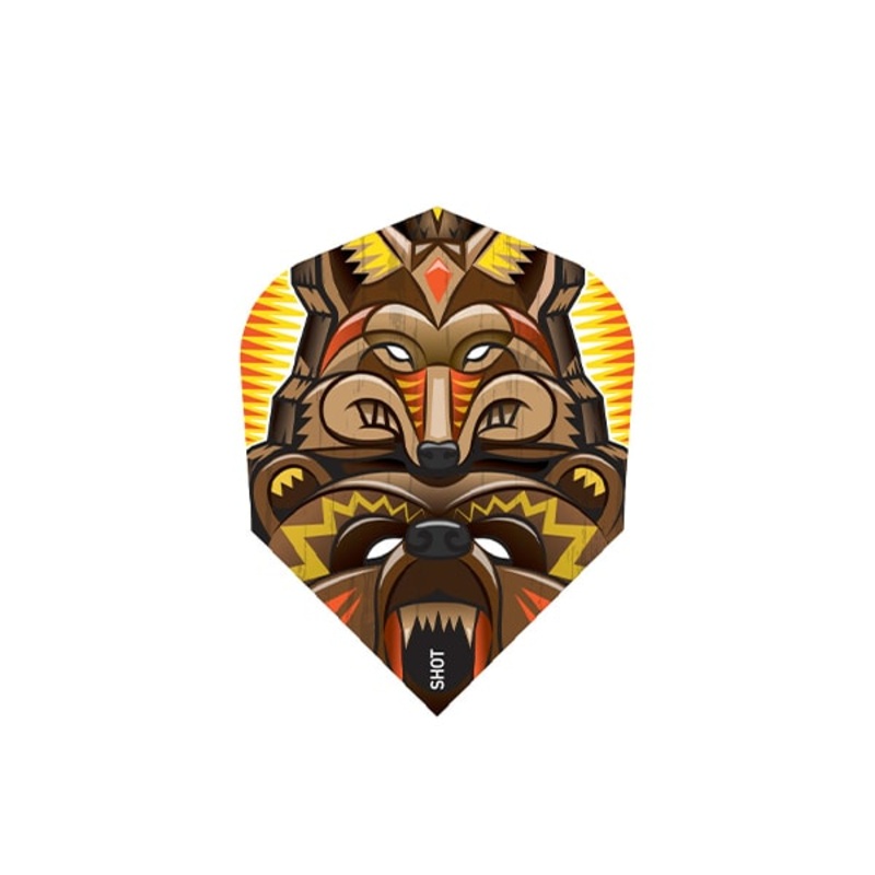 Shot Darts Totem Animals Small Standard Dart Flights