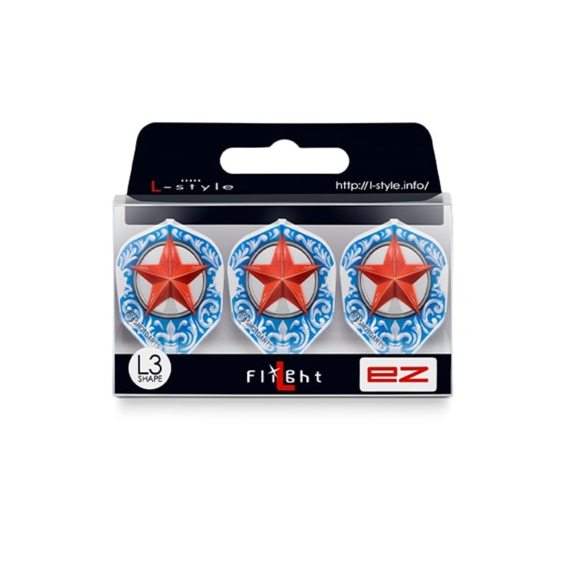 Shot Darts Trailblazer L-Style Ez Shape  Dart Flights