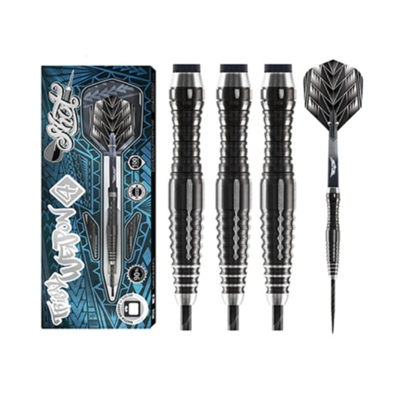 Shot Darts Tribal Weapon 4 Series 90% Tungsten Steel Tip Darts | 24 Grams