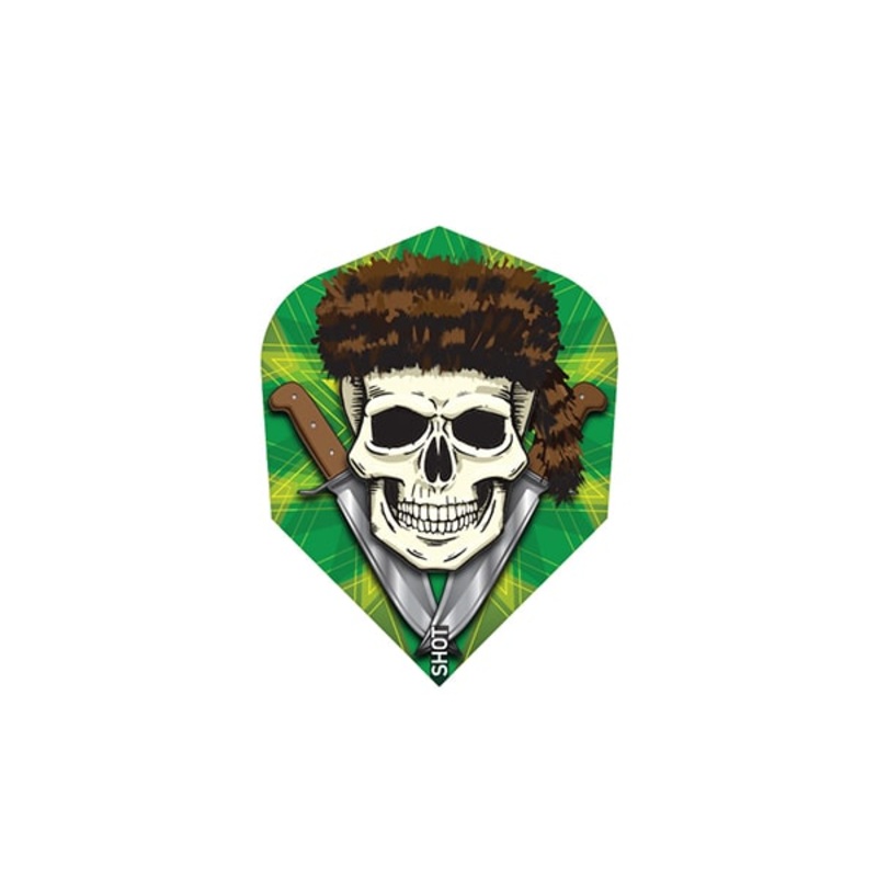 Shot Darts Wild Frontier Trapper- Small Standard Dart Flights
