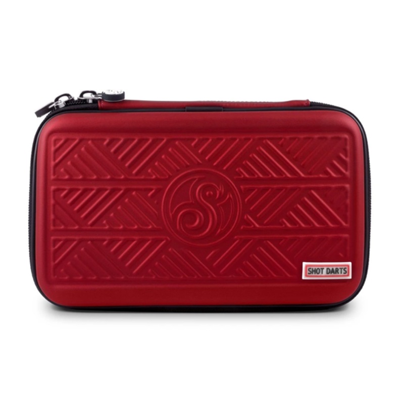 Shot Tactical Darts Case  2 set Dart Wallet  Red