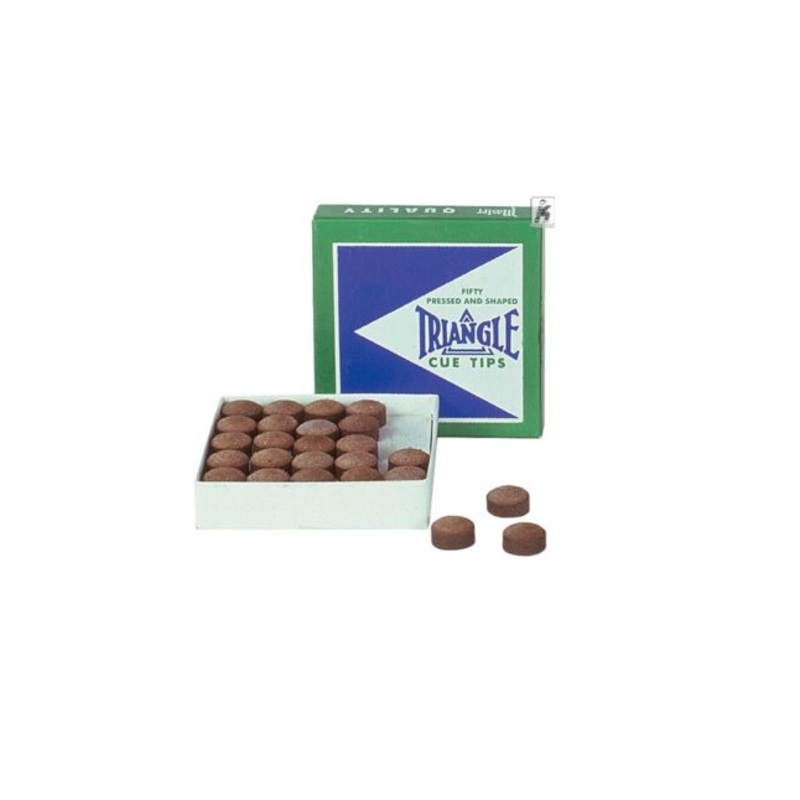 Triangle Snooker Cue Tip | 9mm | Per Piece