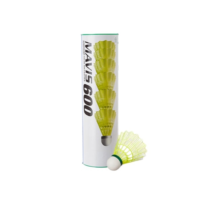 Yonex Badminton Shuttlecock Mavis 600 Yellow | Slow Speed