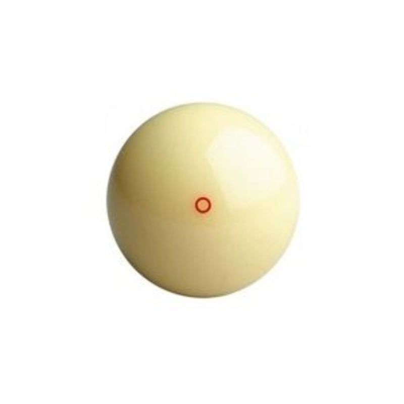 Aramith Billiard Cue Ball Super Pro 57.2mm White with Red Circle