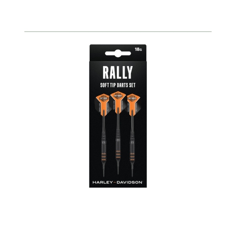 Dart World Harley Davidson Rally Brass Steel Tip Darts 22g (3pcs)