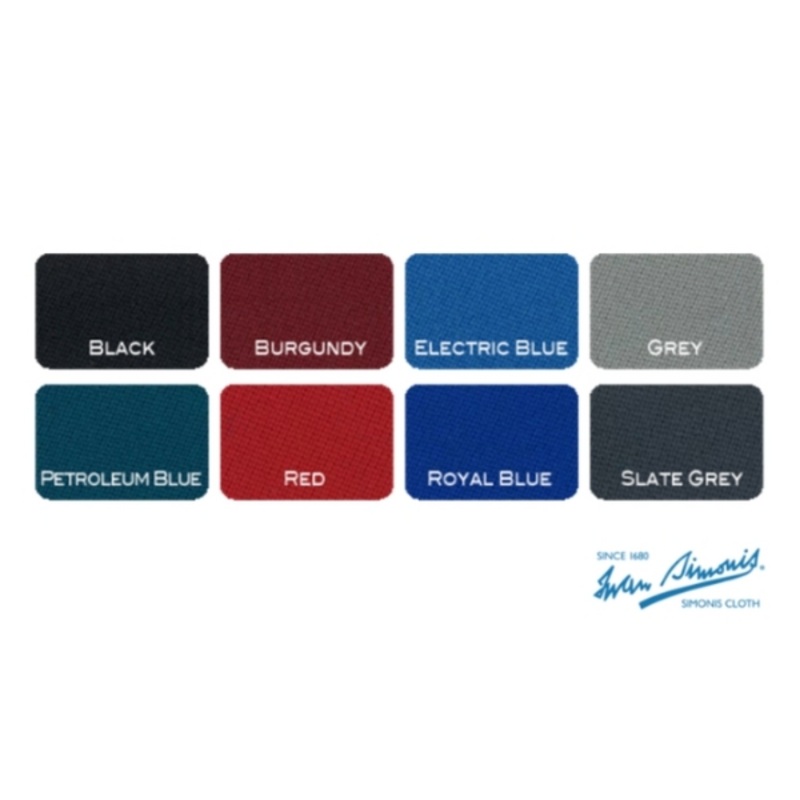 Iwan Simonis 760/195 Special Colors Billiard Table Cloth | 8ft Set