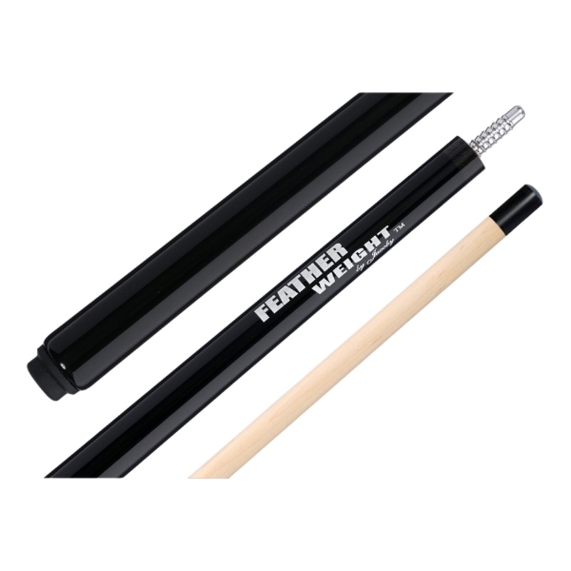 Jacoby Feather Weight Break Cue, Black W/ One 13mm Canadian Rock Maple Shaft Radial Joint