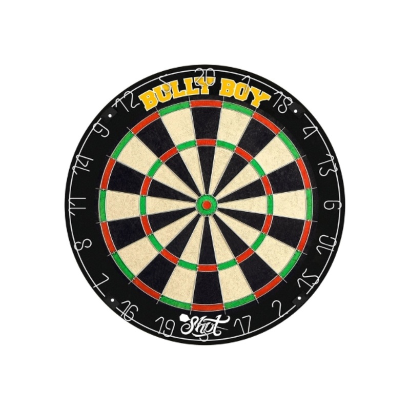 Shot Darts Bully Boy Michael Smith Bristle Dartboard