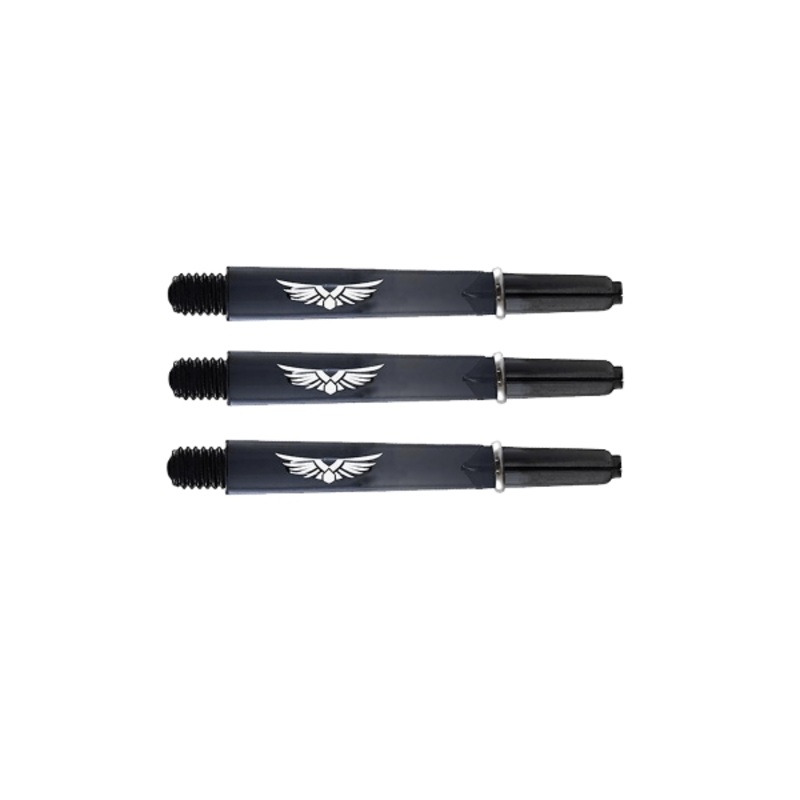 Shot Darts Eagle Claw Black Medium Dart Shaft With Ring