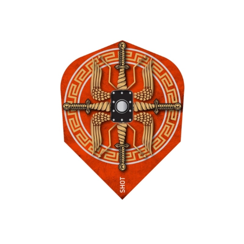 Shot Darts Roman Empire Centurion Small Standard Dart Flights