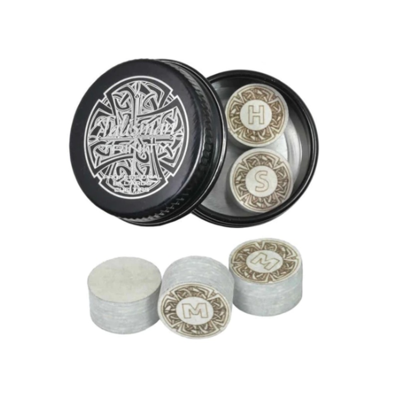 Talisman Trinity Pool Cue Tips Undomed 14mm | 3pcs Per Pack